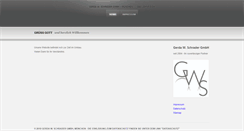 Desktop Screenshot of gws-gmbh.com
